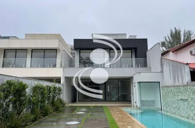 Magnífica residencia contemporânea condominio rio mar - barra da tijuca