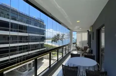 Apartamento todo montado com 150m2, sendo 4 quartos, na praia de peracanga - centro, guarapari - es