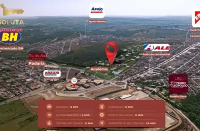 Lan&ccedil;amento condom&iacute;nio fechado a 5 min do centro - centro, pedro leopoldo - mg
