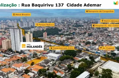 Lindo apartamento ,lançamento na cidade ademar, proximo av > cupecê /dentro do programa minha casa minha vida de 36m²