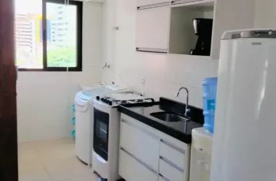 Lindo apartamento com 1 dormitório, mobiliado, na Ponta verde