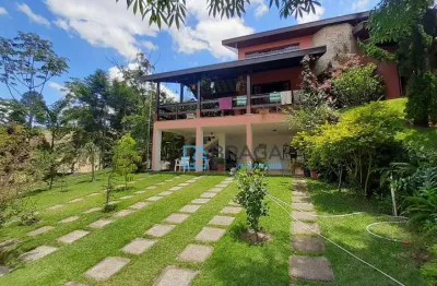 Casa com 4 dormitórios à venda, 336 m² por r$ 2.350.000,00 - recanto santa barbara - jambeiro/sp