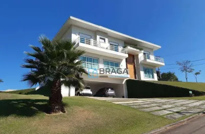 Casa com 4 dormitórios à venda, 440 m² por r$ 4.000.000,00 - tampanhão - jambeiro/sp