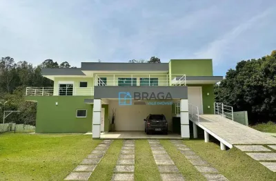 Casa com 3 dormitórios, 500 m² - venda por r$ 2.500.000,00 ou aluguel por r$ 10.844,00/mês - recanto santa barbara - jambeiro/sp