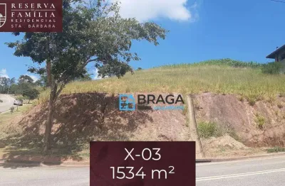 Terreno à venda, 1534 m² por r$ 520.626,60 - recanto santa barbara - jambeiro/sp