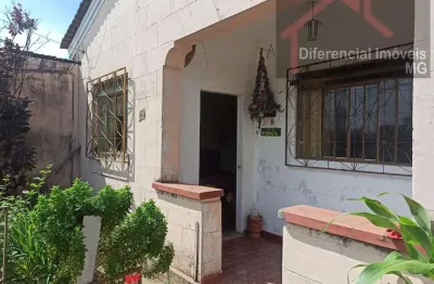 Casa para venda em contagem, centro, 3 dormitórios, 2 banheiros, 1 vaga