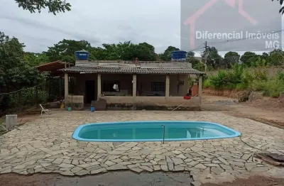 Chácara para venda em esmeraldas, condomínio topázio, 3 dormitórios, 1 suíte, 2 banheiros, 6 vagas