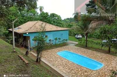 Sítio para venda em contagem, san remo, 3 dormitórios, 3 suítes, 1 banheiro
