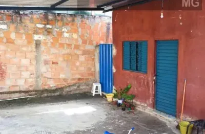 Casa para venda em contagem, estaleiro, 2 dormitórios, 1 banheiro, 3 vagas