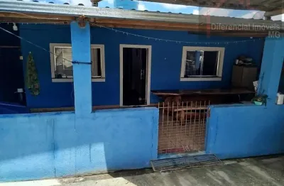 Casa para venda em esmeraldas, novo retiro, 2 dormitórios, 1 banheiro, 3 vagas