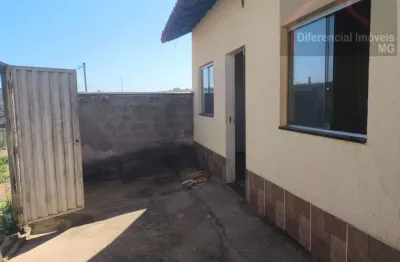 Casa geminada para venda em esmeraldas, recanto verde, 2 dormitórios, 1 banheiro, 2 vagas