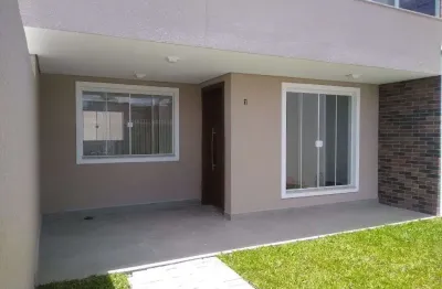 Sobrado novo à venda de frente para rua com 3 quartos no bairro alto em curitiba