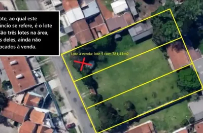 Terreno à venda na Rua Sebastião Alves Ferreira, 2737, Bairro Alto, Curitiba