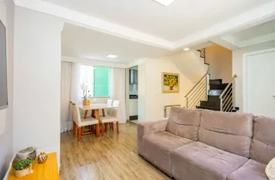 Sobrado triplex com 3 quartos no santa cândida em curitiba