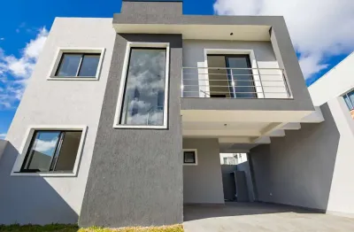 Sobrado à venda com 3 quartos em santa felicidade em curitiba