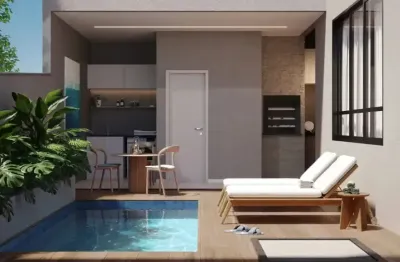 Linda casa com piscina no condomínio porto marina, pronta pra morar