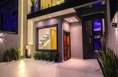 Casa a venda no condomínio fechado Nova Jaguari com 145m , 3 dorms sendo 1 suite , piscina com telão