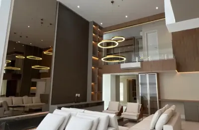 Apartamento para locação no condomínio The Lake com 336m , 4 suites - Mobiliado