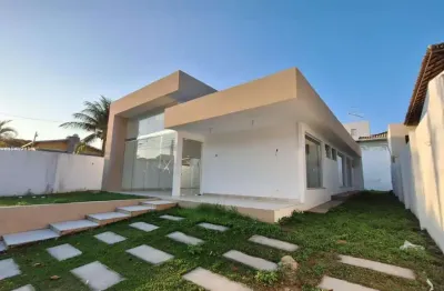 Casa em condomínio para venda em lauro de freitas, buraquinho, 3 dormitórios, 3 suítes, 4 banheiros, 2 vagas