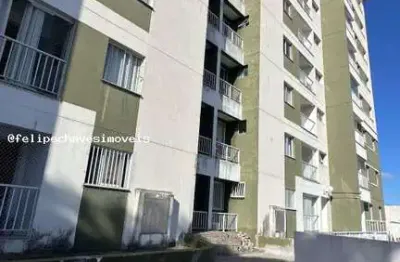 Apartamento para venda em lauro de freitas, centro, 2 dormitórios, 1 suíte, 2 banheiros, 1 vaga