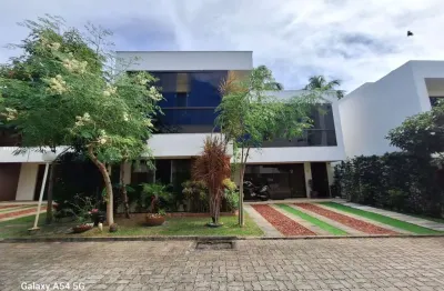 Casa em condomínio para venda em lauro de freitas, buraquinho, 4 dormitórios, 3 suítes, 5 banheiros, 2 vagas