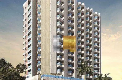Apartamento com 1 dormitório à venda, 38 m² por r$ 449.000,00 - praia de iracema - fortaleza/ce