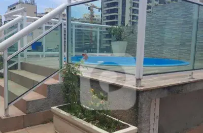 Copacabana cobertura duplex 400m² - aceita imóvel  menor como parte  pagamento