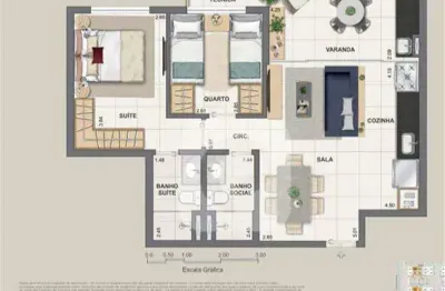 Apartamento com 2 quartos à venda na Rua Luiz Carlos Sarolli, Recreio dos Bandeirantes, Rio de Janeiro