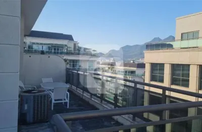 Sala comercial 110m2 na cobertura do le monde na barra da tijuca