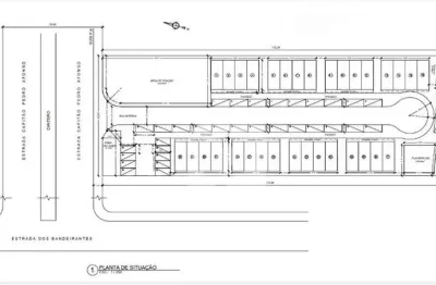 Vargem grande terreno com 4.515,10m² documentação cristalina projeto aprovado 32 casas triplex