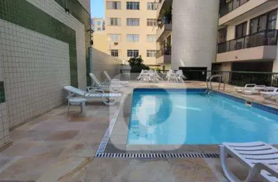 Lindo apartamento com infraestrutura de frente para o metrô na tijuca