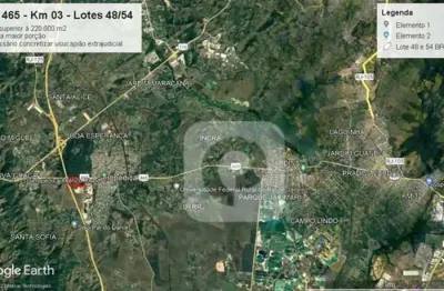 Excelente terreno para fins comerciais ou implantação da sua industria