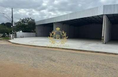 Galpão comercial com 300 m² - venda por r$ 800.000,00 ou aluguel por r$ 6.000,00/mês - haway - araruama/rj