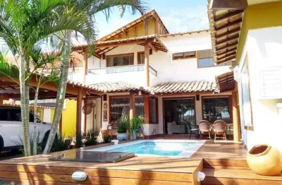 Casa com 4 dormitórios à venda por r$ 1.850.000,00 - portinho - cabo frio/rj