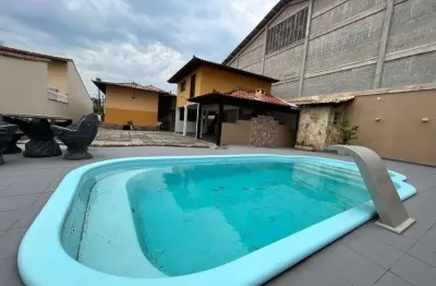 Casa com 4 dormitórios, 300 m² - venda por r$ 1.400.000,00 ou aluguel por r$ 10.000,00/mês - parque hotel - araruama/rj
