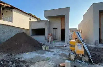 Casa com arquitetura contemporânea | 3 quartos (1 suíte) | em obras – etapa final (2 unidades disponíveis)