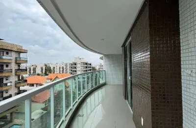 Apartamento de alto padrão a 200m da praia do forte para locação – 3 quartos – vila nova, cabo frio