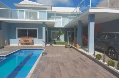 Casa com 5 dormitórios com 300 m² - à venda por r$ 1.100.000,00 ou aluguel por r$ 7.000,00/mês - ponte dos leites - araruama/rj