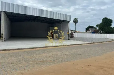 Galpão comercial com 300 m² - venda por r$ 800.000,00 ou aluguel por r$ 6.000,00/mês - haway - araruama/rj