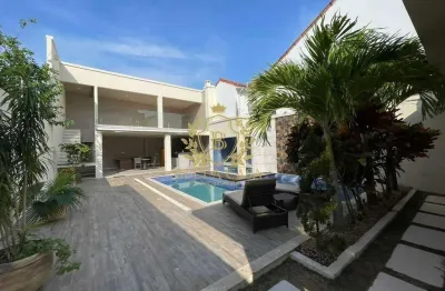 Mansão com 5 suítes à venda por r$ 4.800.000,00 - passagem - cabo frio /rj