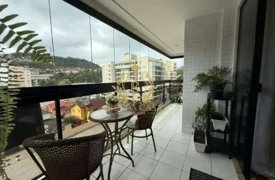 Apartamento 3 quartos, 101,40 m² – condomínio edifício santa inês – agriões, teresópolis/rj – á venda por r$ 820.000,00