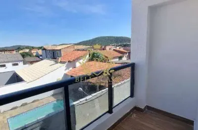 Flat à venda em cabo frio (peró) – 50 m², 1 quarto, 1 varanda, área de serviço, acabamento em cerâmica