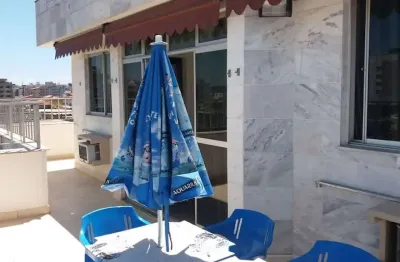 Cobertura com 5 dormitórios – locação por r$ 2.490,00 – braga, cabo frio/rj