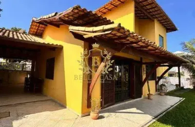 Casa à venda com 4 suítes em condomínio fechado por r$ 2.290.000,00- pontinha - araruama - rj