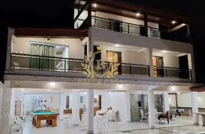 Linda casa triplex independente, estilo mansão de 1.400m² – à venda por r$ 3.500.000,00 – praia grande, arraial do cabo/rj