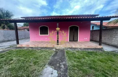 Casa térrea com 3 quartos para locação por r$ 2.100,00/mês - praia do barbudo - araruama/rj