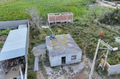 Terreno com casa em construção à venda por r$ 200.000,00 – loteamento vila andré -armação dos búzios/rj