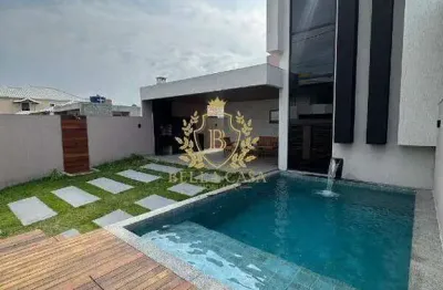 Casa duplex em condomínio com 2 quartos à venda por r$ 650.000,00 - monte alto - arraial do cabo/rj