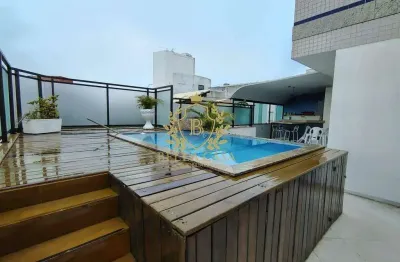 Cobertura duplex com 370,00m² por r$ 1.800.000,00 – bairro algodoal, cabo frio/rj