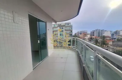 Apartamento 65m² com suíte, varanda e 1 vaga em braga, cabo frio – r$ 440.000